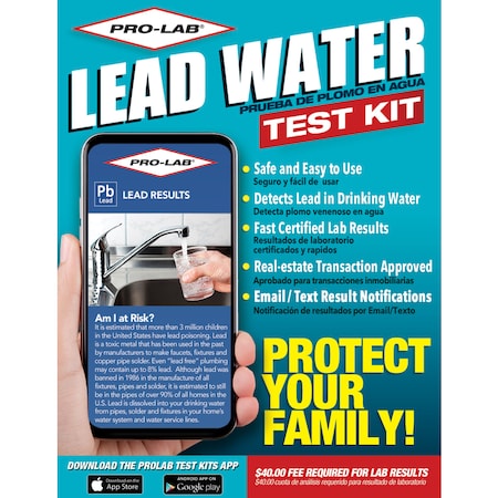 Professional Pro-Lab Lead in Water Test Kit LW107
